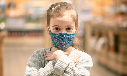 Crianças e o uso de máscaras: mitos e verdades