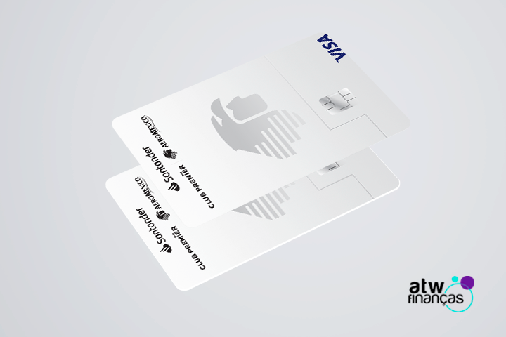Tarjeta Santander Aeroméxico Blanca