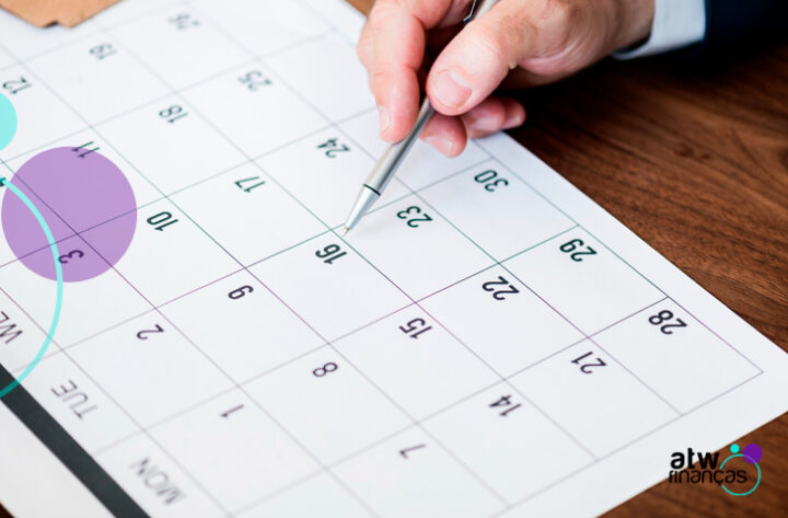 O calendário da geladeira: transforme datas de pagamento em um mapa simples da casa